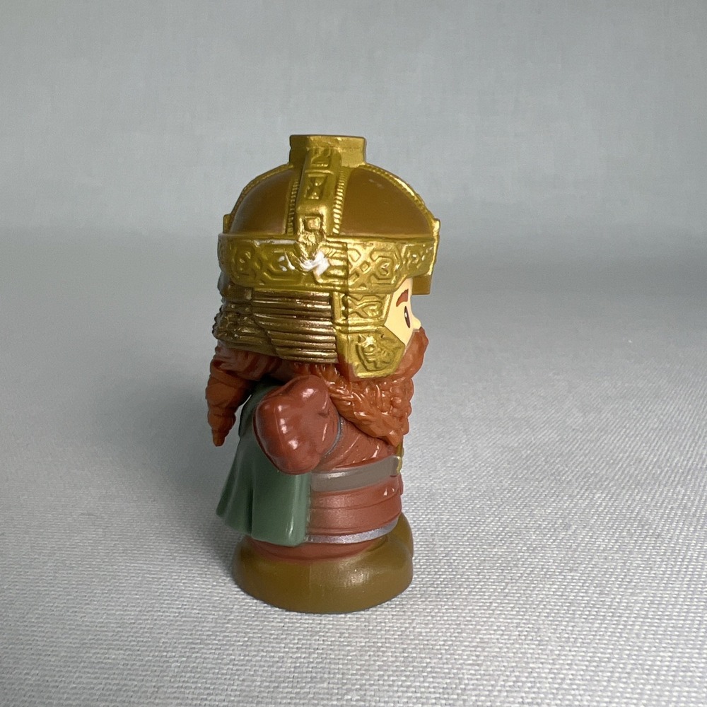 Fisher‎ Price Little People LORD OF THE RINGS Gimli The Dwarf LOTR - Picture 4 of 6